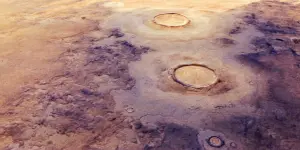 ESA has revealed the largest crater in the solar system: It is also strewn with craters