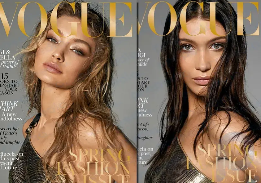 Even Fans Recognized The Completely Naked Photo Of Bella And Gigi Hadid As Awkward Awkward And